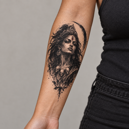 Kali Temporary Tattoo