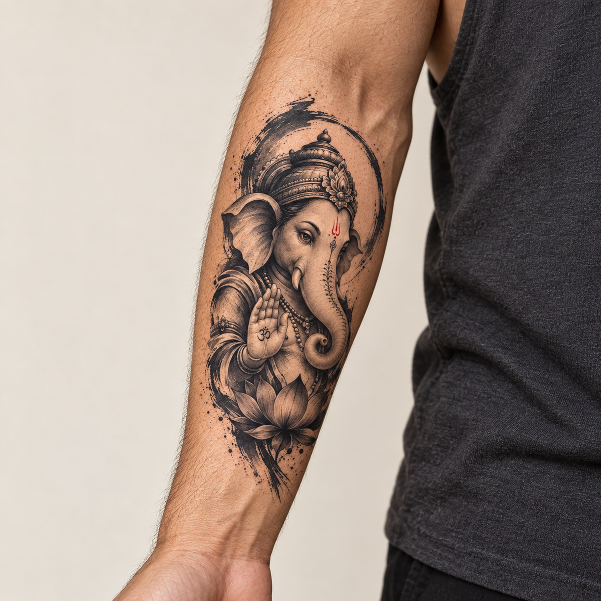 Ganesha Temporary Tattoo