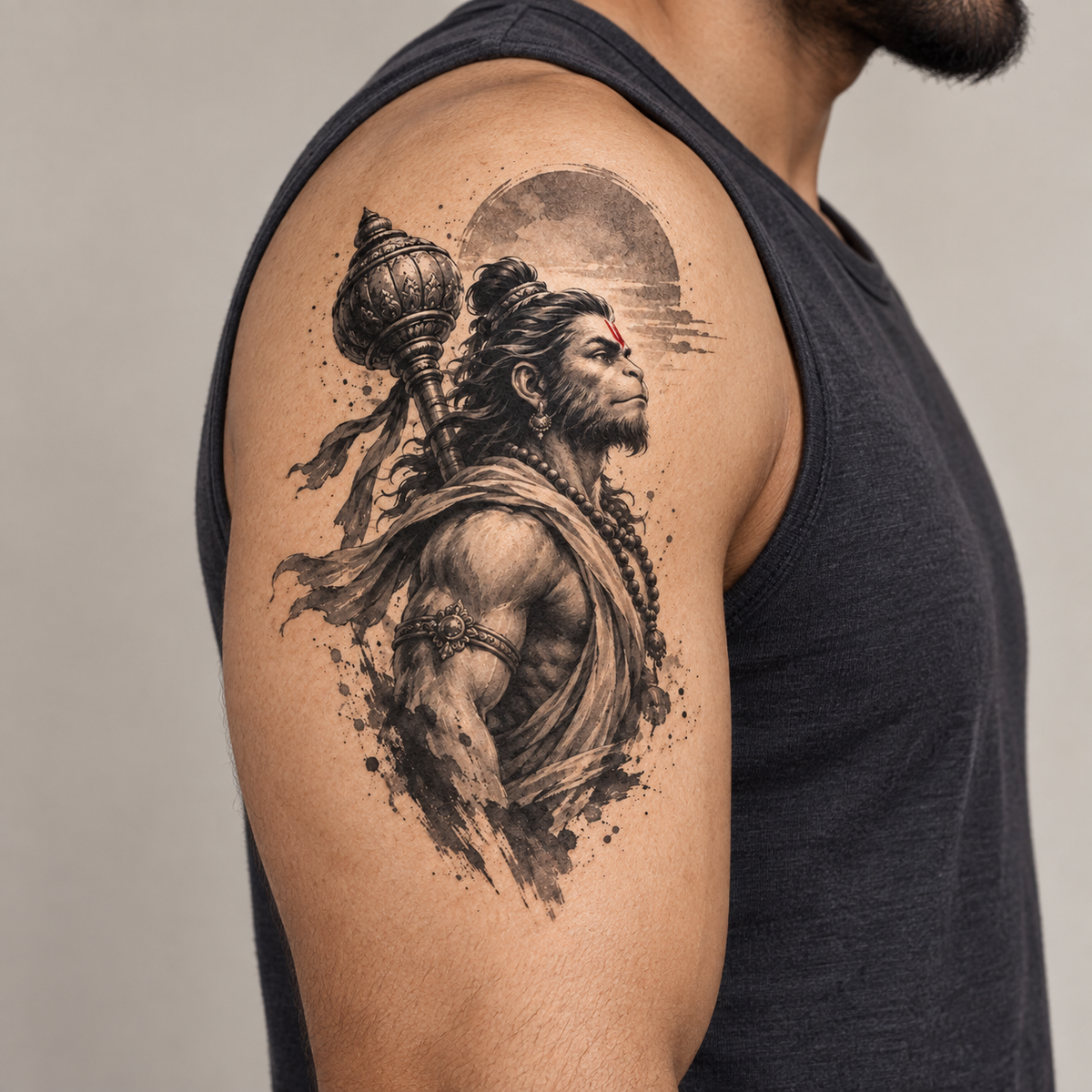 Hanuman Temporary Tattoo