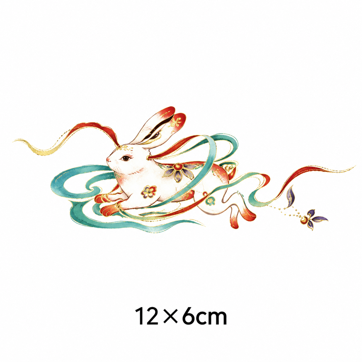 Rabbit Temporary Tattoo