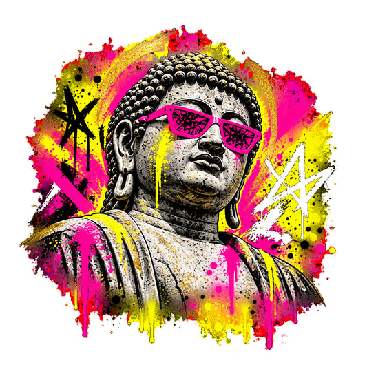 Buddha Temporary Tattoo – Serene Spiritual Art