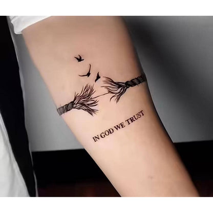 Branch Quote Temporary Tattoo