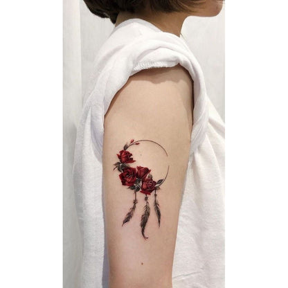 Leafy Branch Temporary Tattoo