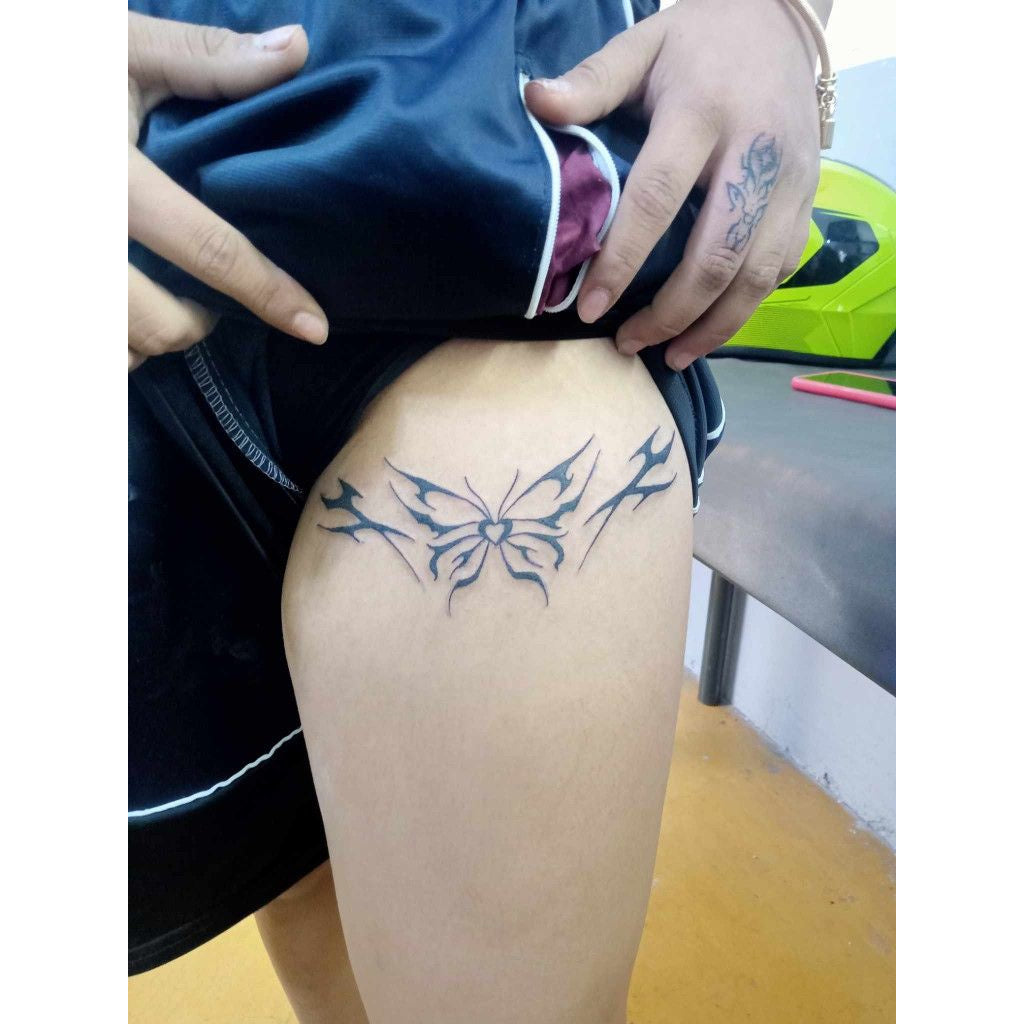 Wrist Floral Vine Temporary Tattoo