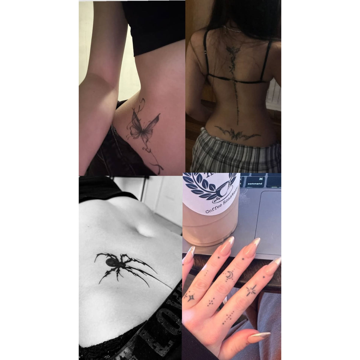 Mixed Mini Tattoos Temporary Tattoo Set