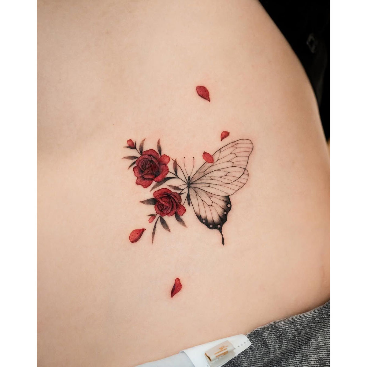 Forearm Script 3 Temporary Tattoo