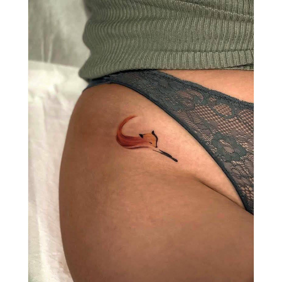 Red Heart Tattoo Temporary Tattoo