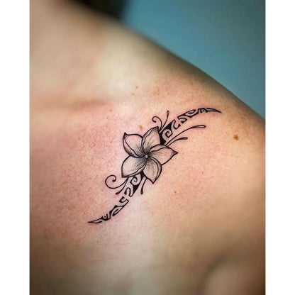Ornamental Butterfly Temporary Tattoo