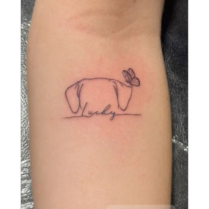 Custom Wrist Name Temporary Tattoo – Personalized Elegance