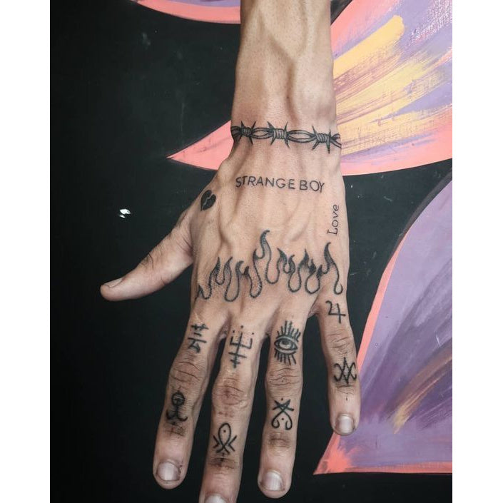 Portrait Tattoo Temporary Tattoo