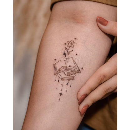 Geometric Dreamcatcher Temporary Tattoo