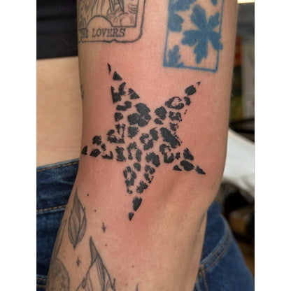 Ornamental Shoulder Temporary Tattoo
