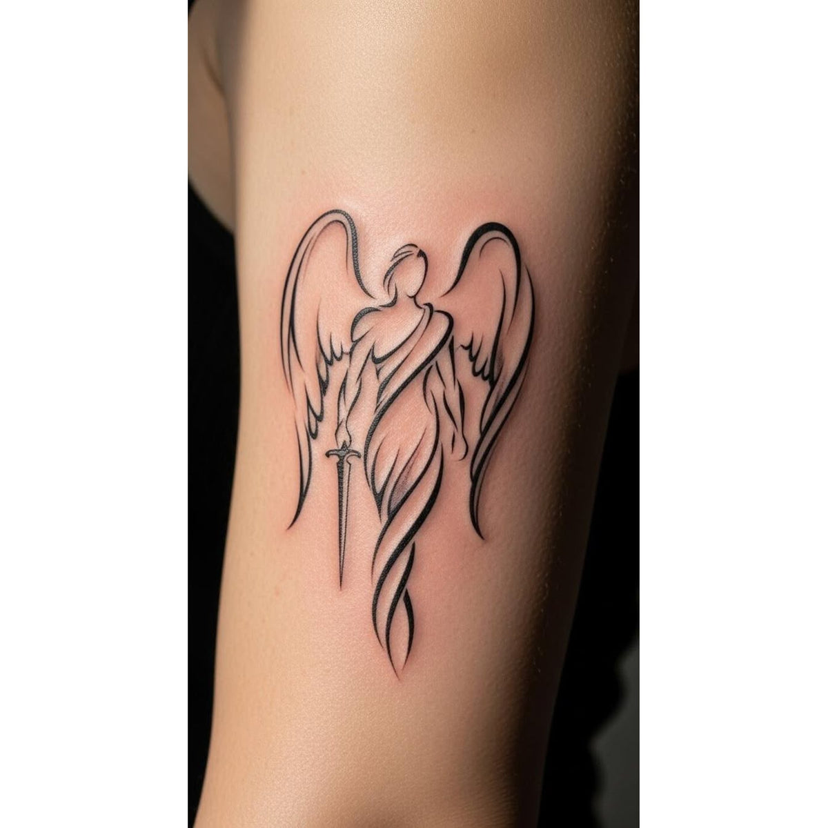 Angel Temporary Tattoo – 5 Sheet Set