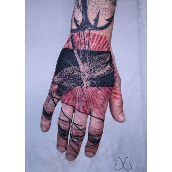 Anime Hand Tattoo Temporary Tattoo