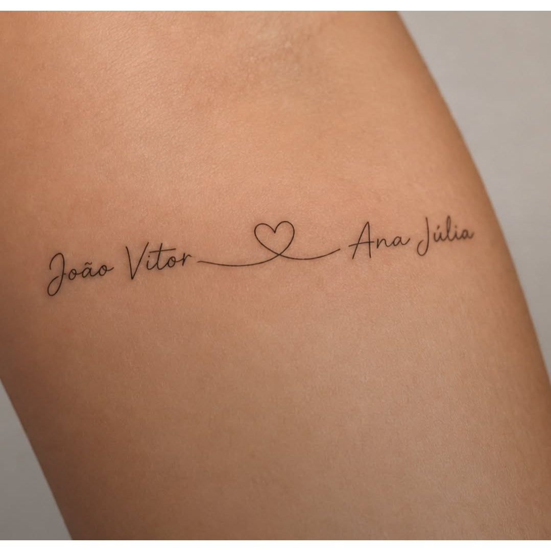 Name Script Tattoo Design
