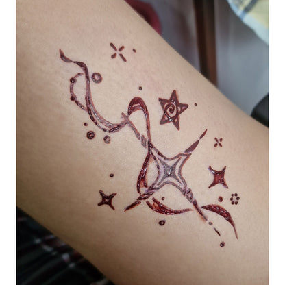 Forearm Script Temporary Tattoo