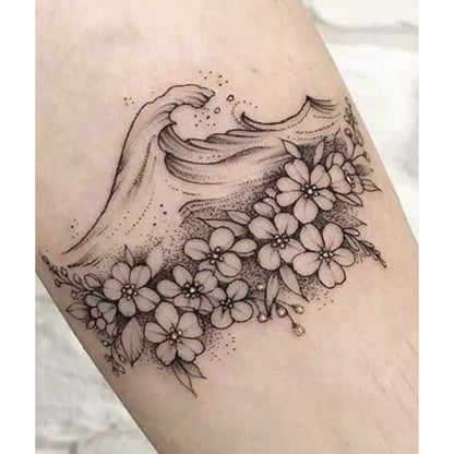 Floral Bouquet Temporary Tattoo