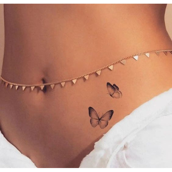 Butterfly Constellation Temporary Tattoo