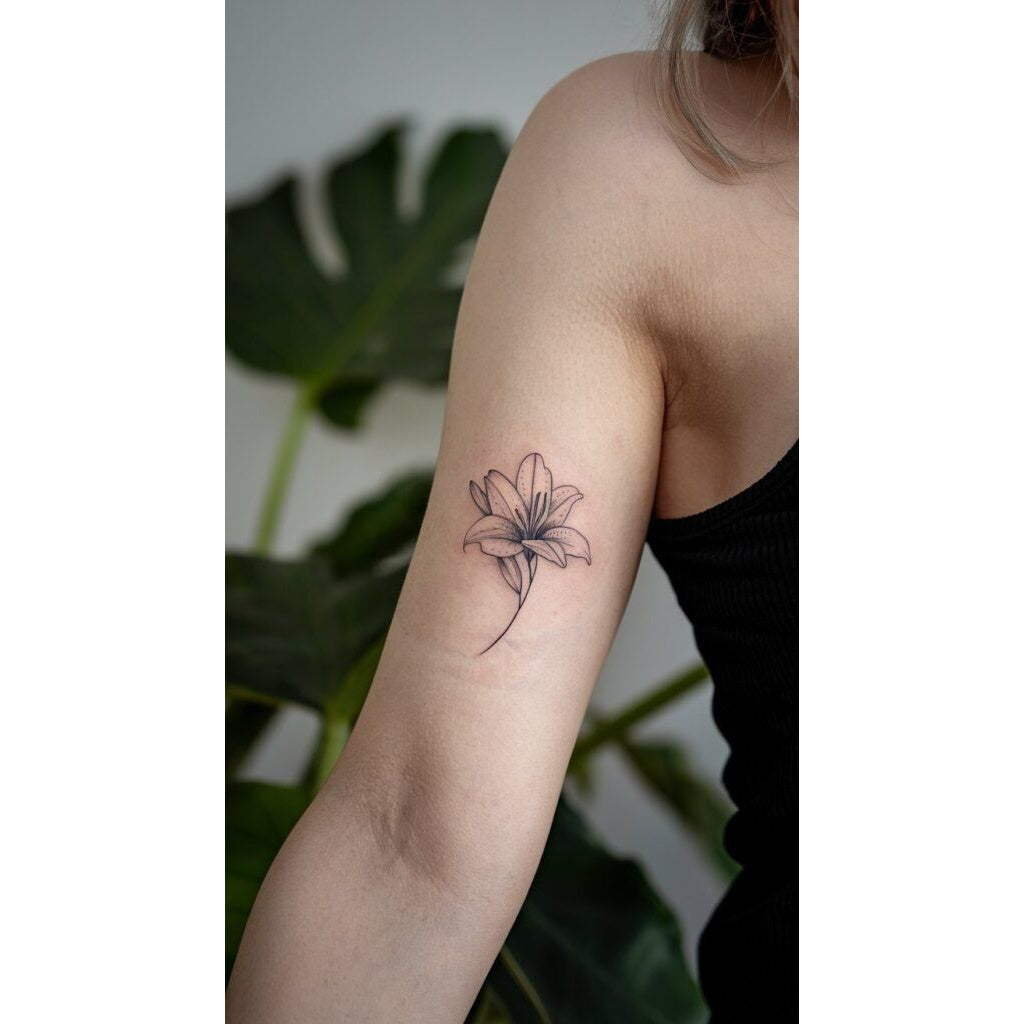 Blossom Branch Temporary Tattoo