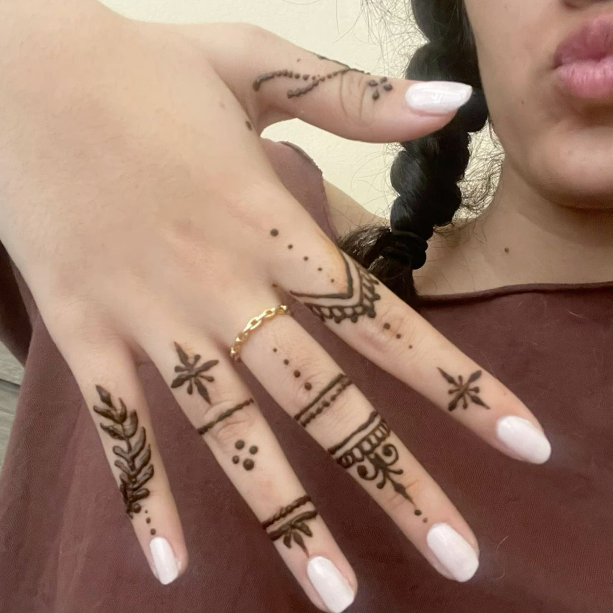 Elegant Hand Tattoo Collection Temporary Tattoo Set
