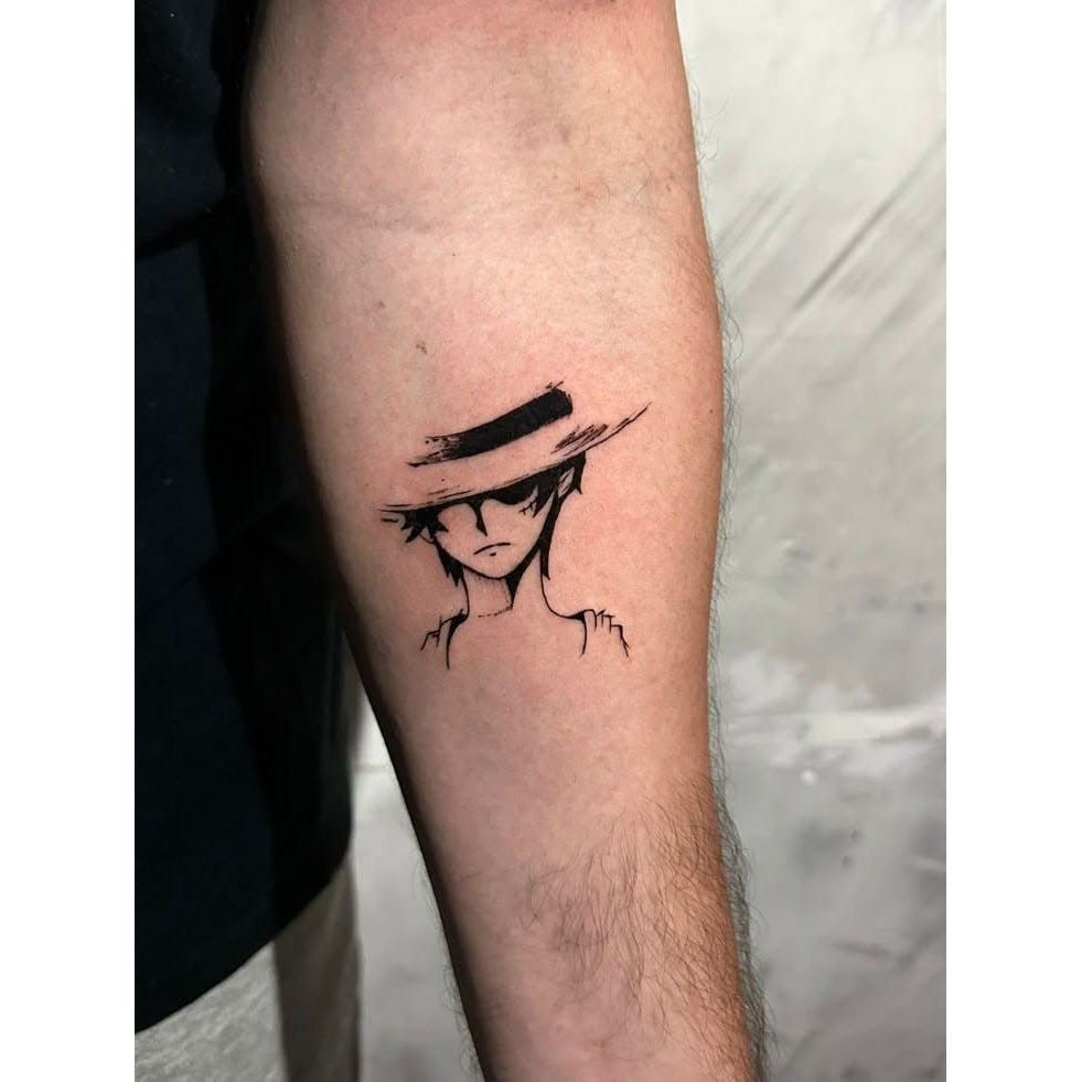 Anime Eyes Temporary Tattoo