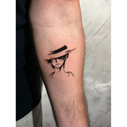 Anime Eyes Temporary Tattoo