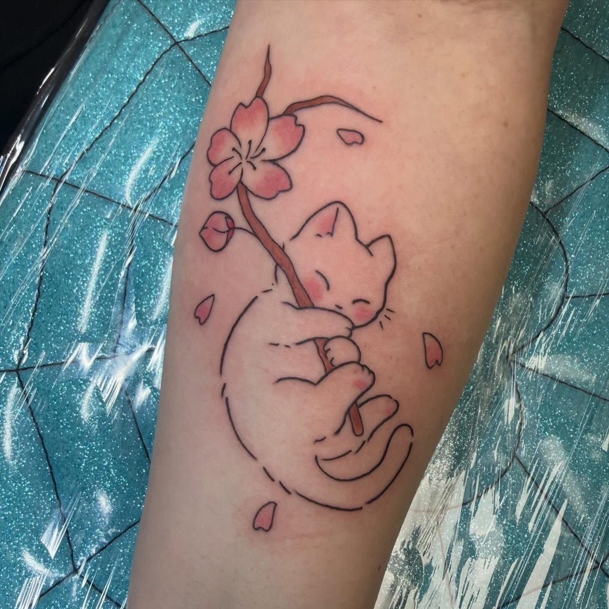 Hand Branch Temporary Tattoo