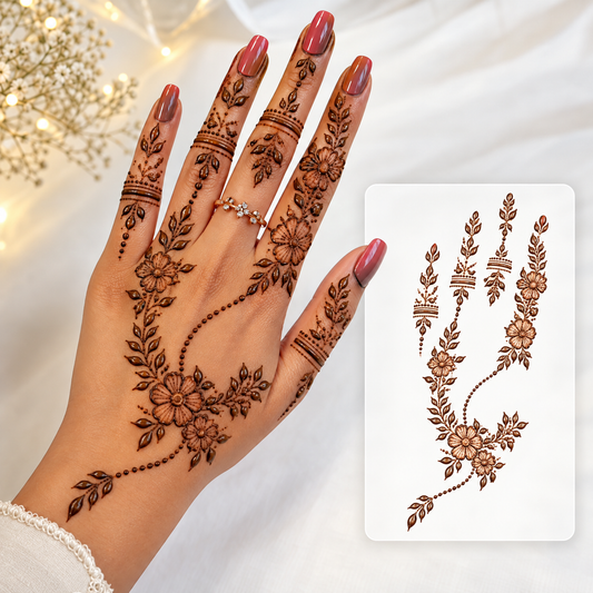 Pink Celestial Moth Temporary Tattoo