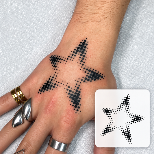 Starry Hand Temporary Tattoo | Superink Lab