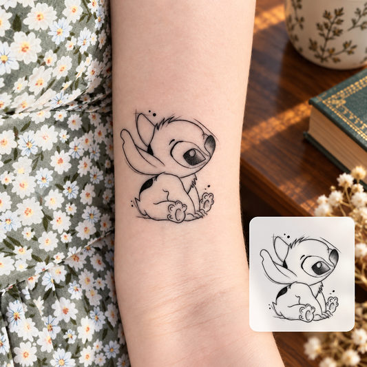 Floral Hand Bracelet Temporary Tattoo