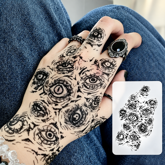 Hamsa Hand Temporary Tattoo