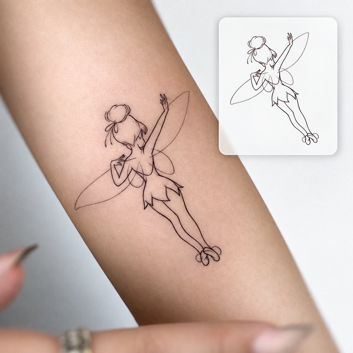Fairy Temporary Tattoo