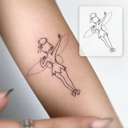 Fairy Temporary Tattoo