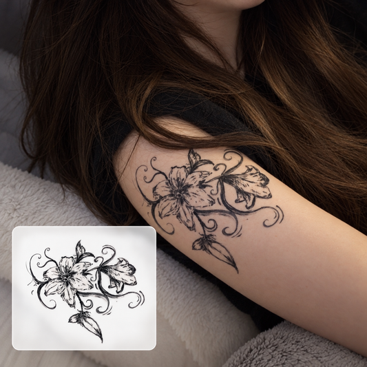 Star Symbol Temporary Tattoo