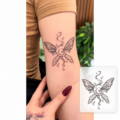 Butterfly Temporary Tattoo