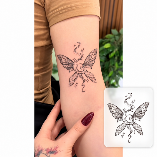 Butterfly Temporary Tattoo