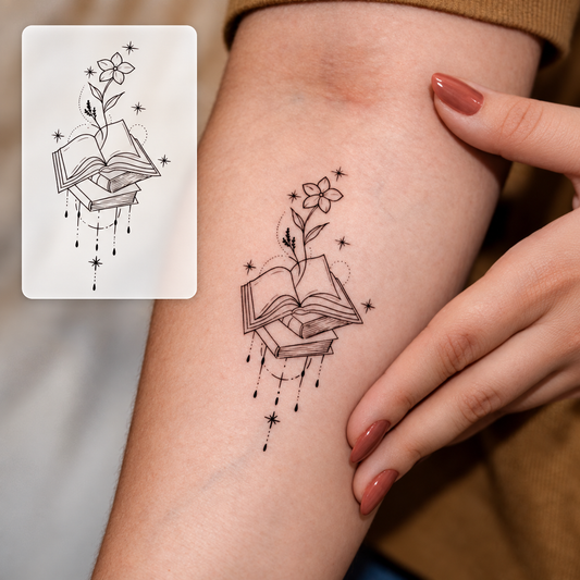 Geometric Dreamcatcher Temporary Tattoo