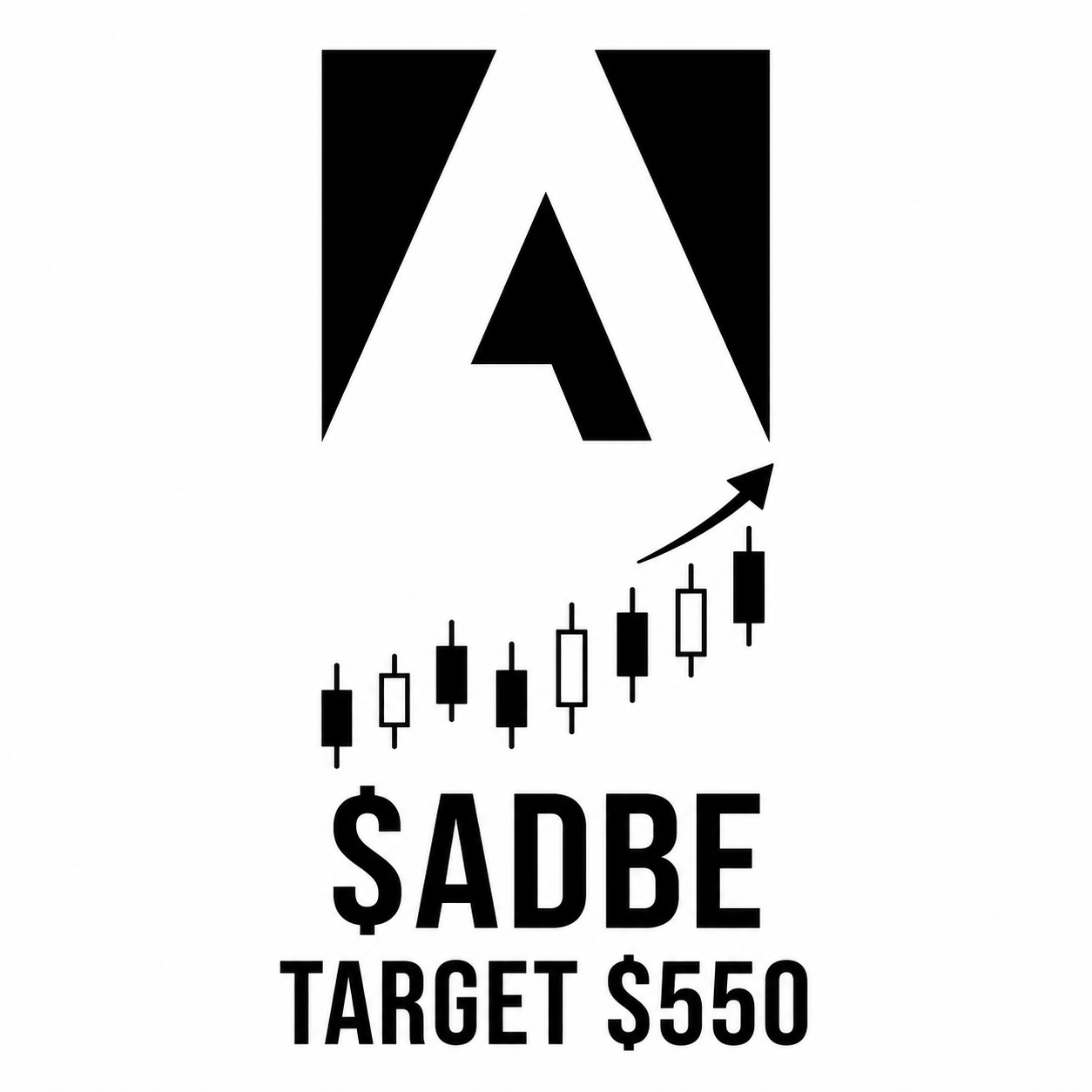 Adobe ADBE Investor Temporary Tattoo