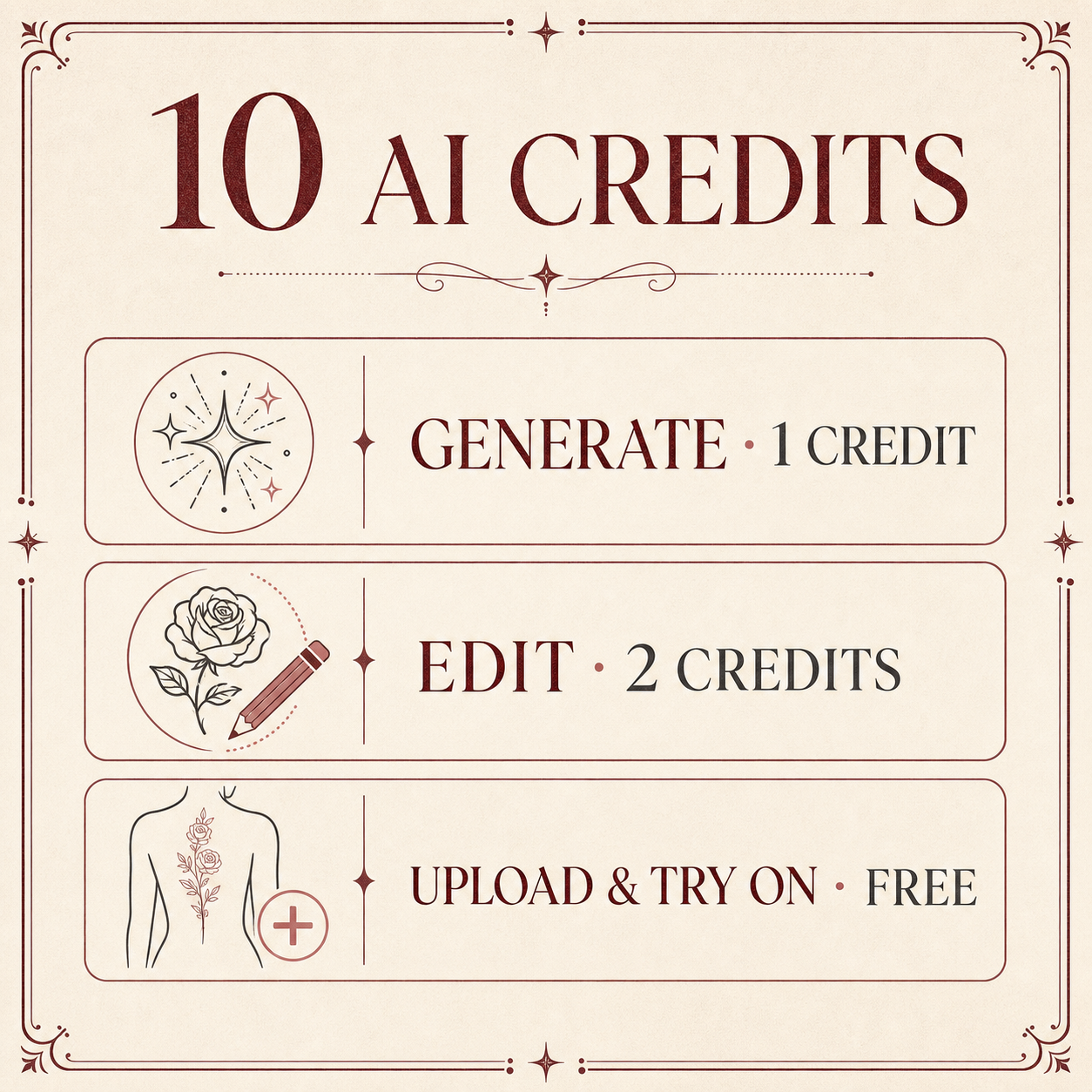 AI Design Pass – 10 AI Credits