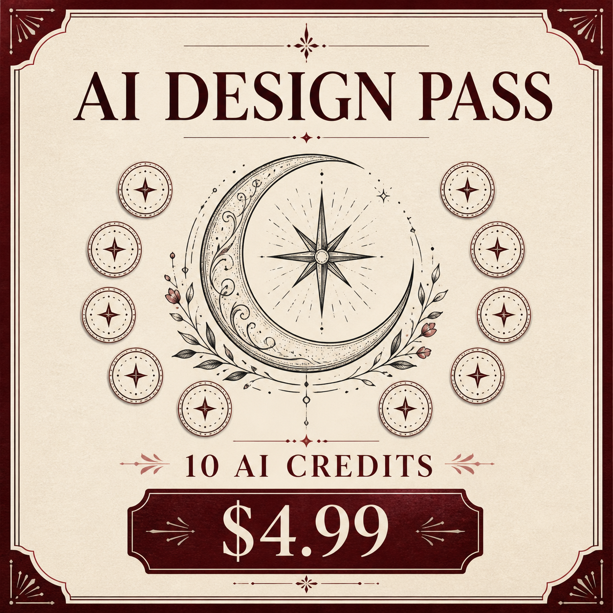 AI Design Pass – 10 AI Credits