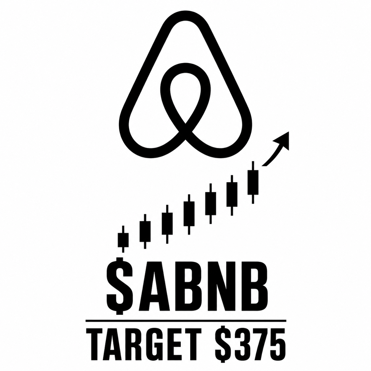 Airbnb Investor Temporary Tattoo | ABNB Stock Fan Gift