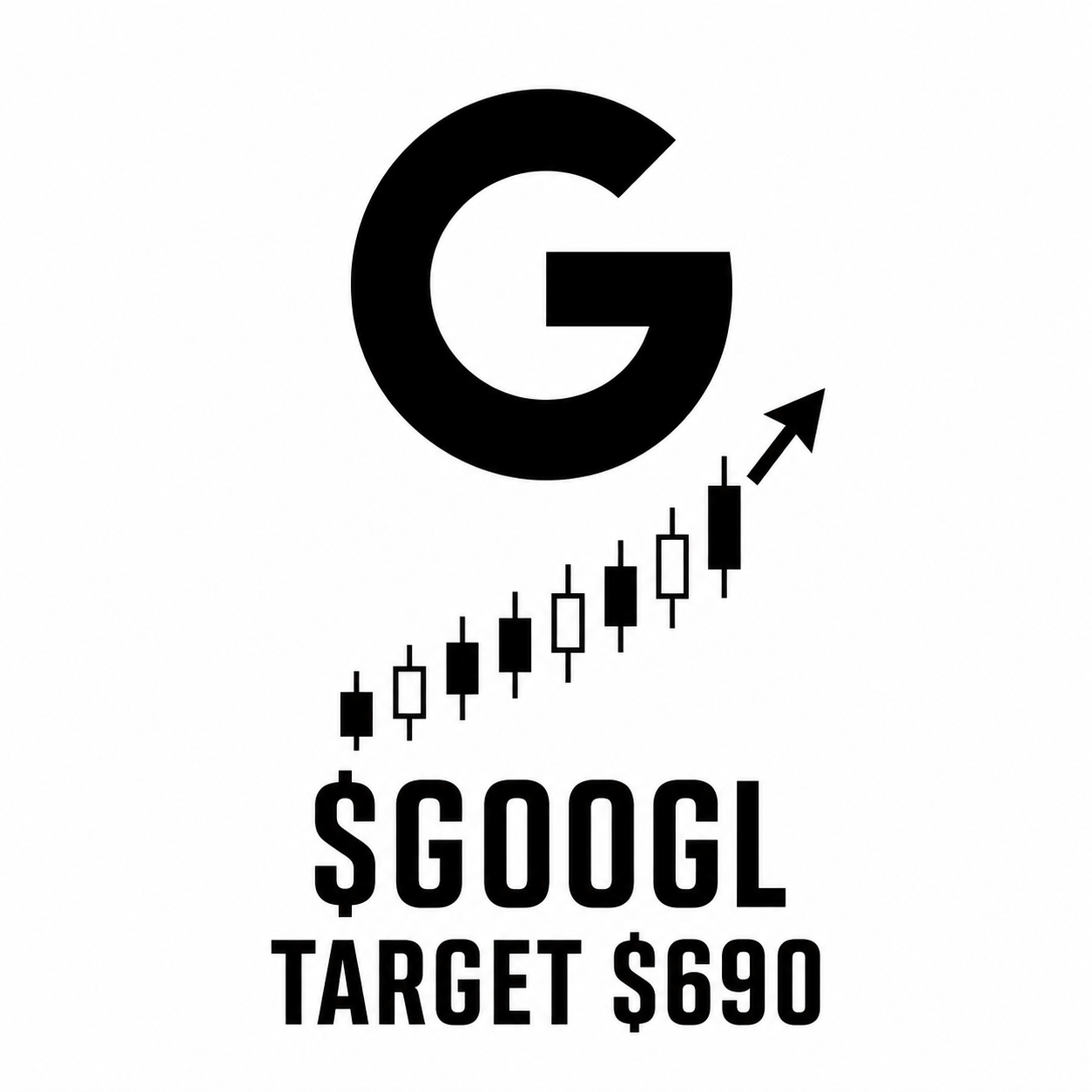 Alphabet Investor Temporary Tattoo – Stock Market Fan Gift
