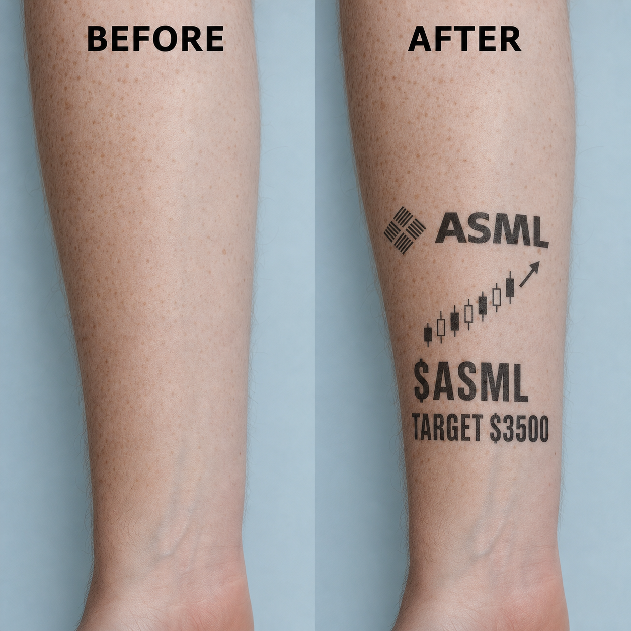 ASML Investor Temporary Tattoo | Superink Lab
