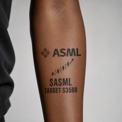 ASML Investor Temporary Tattoo | Superink Lab