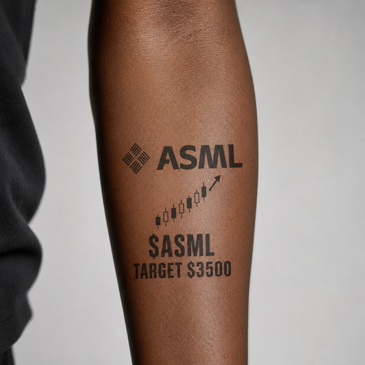 ASML Investor Temporary Tattoo | Superink Lab