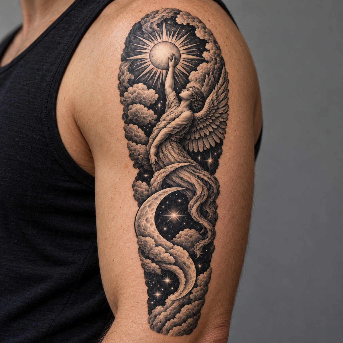 Celestial Temporary Tattoo