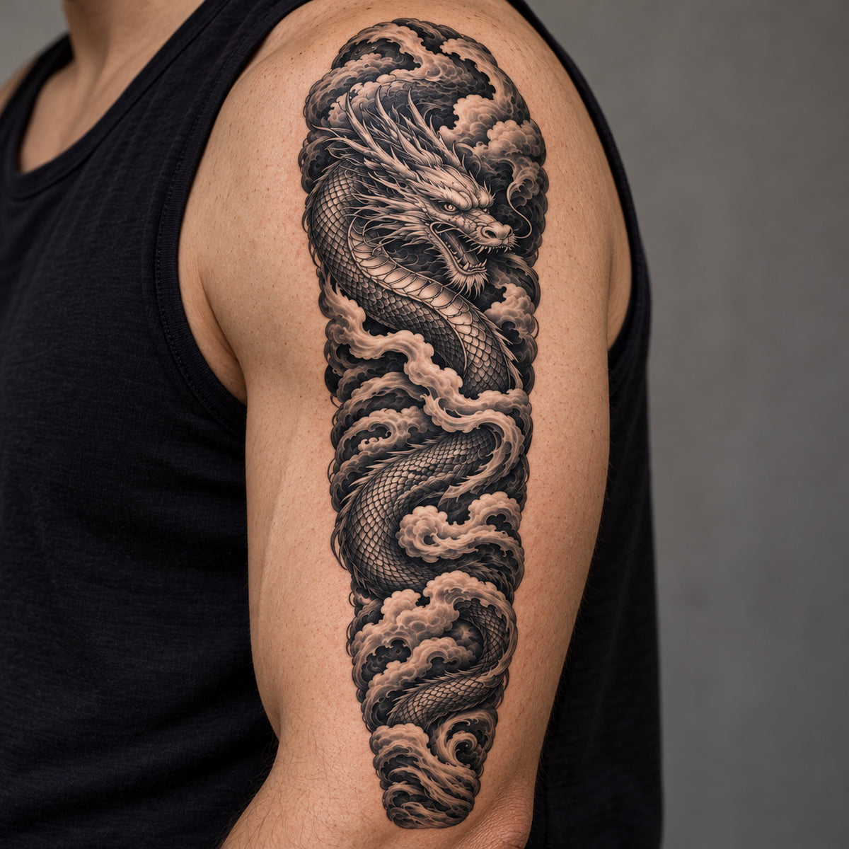 Dragon Temporary Tattoo