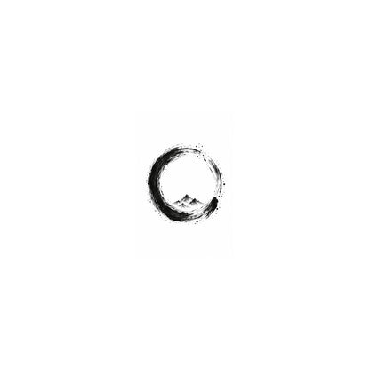 Buddhist Enso Symbol Temporary Tattoo