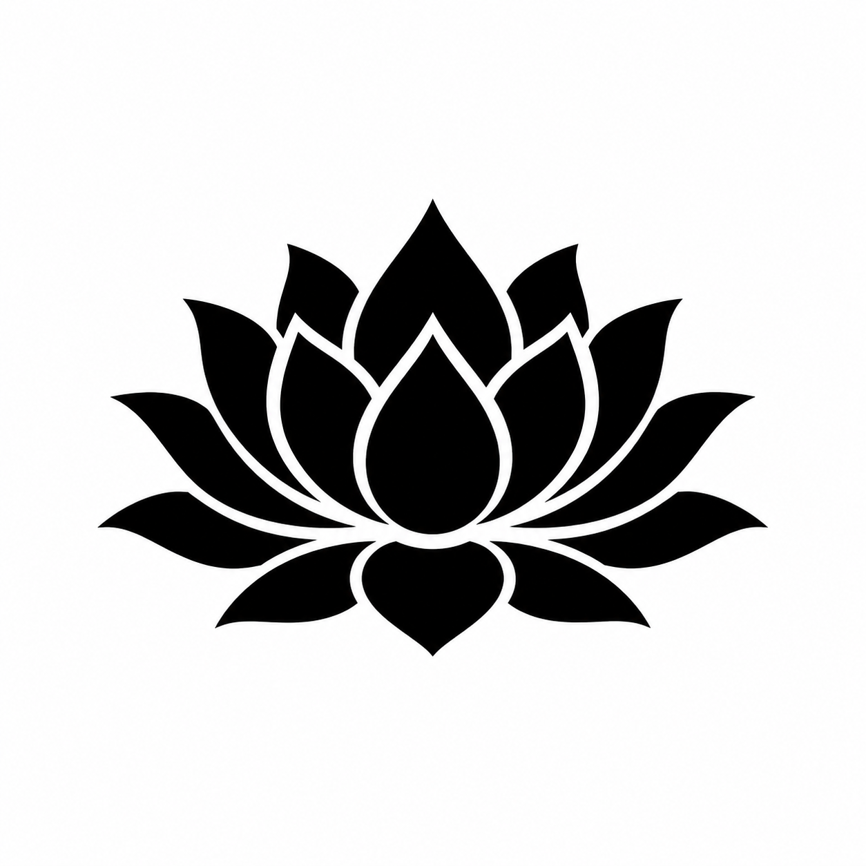 Sacred Lotus Buddhist Mysticism Temporary Tattoo