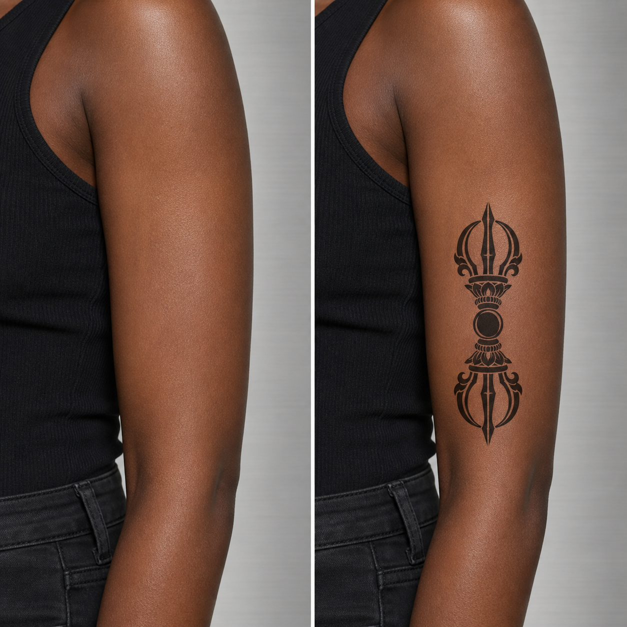 Vajra Dorje Buddhist Mysticism Temporary Tattoo